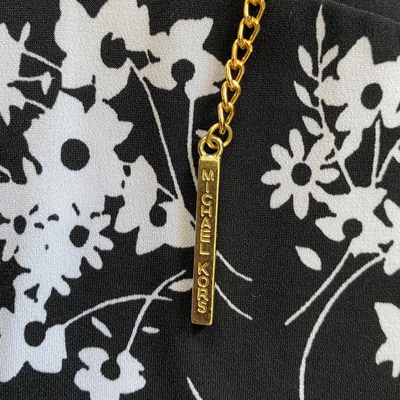 Floral black mini dress from Michael Kors - Picture 4 of 4